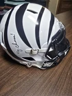 JA'MARR CHASE SIGNED CINCINNATI BENGALS FULL SIZE REPLICA HELMET BECKETT