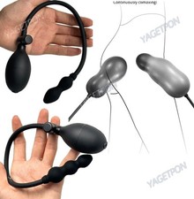 Silicone Inflatable Beads Plug Pump Dilator Expander Plug Trainer Silicone Inflatable Beads Plug Pump Dilator Expander Plug Trainer