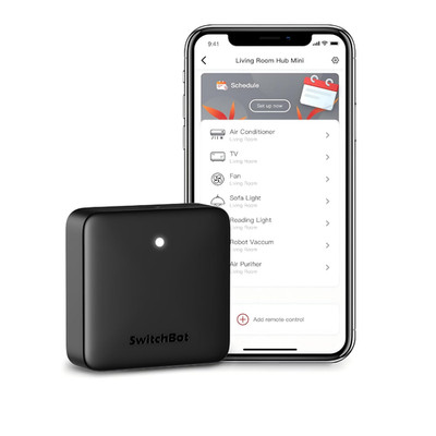 SwitchBot Hub Mini IR Fernbedienung WLAN Klima Steuerung Alexa Google Home Siri
