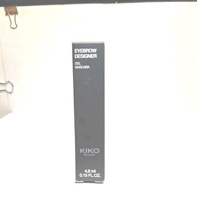 Kiko eyebrow designer gel mascara 4.6ml NIB