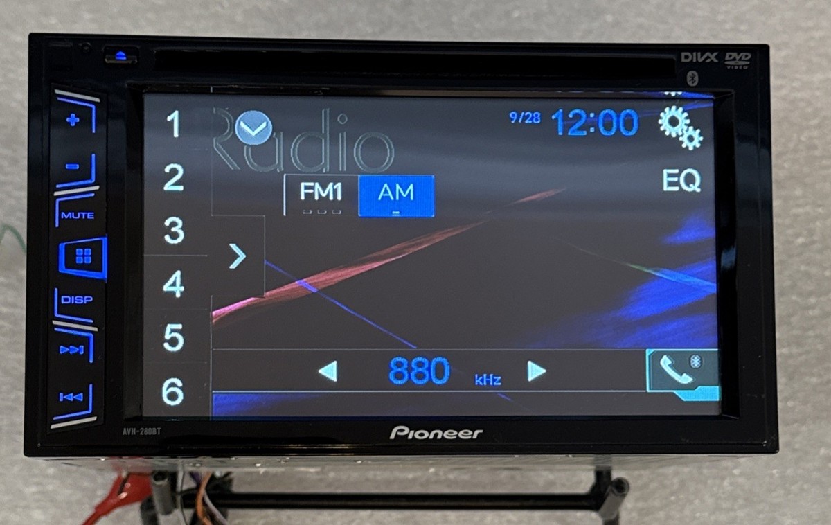 PIONEER AVH-280BT Touchscreen Bluetooth Apple Android CD USB DVD