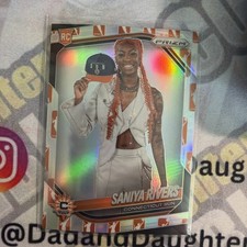 Saniya Rivers RC Variation 2025 WNBA Prizm Logo Prizm #150