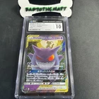 2018 POKEMON JPN TAG BOLT #038/095 GENGAR & MIMIKYU GX CGC 10 GEM MINT