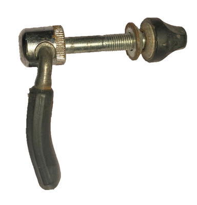 BIKE Q/R Schnellspannhebel 8mm Sitzschraube chrom/schwarz gebraucht