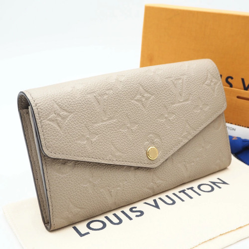 LOUIS VUITTON Monogram Empreinte Portefeuille Sala Tourtrail M82256 Long Wallet