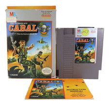 Cabal (NES) CIB - Authentic Good Condition