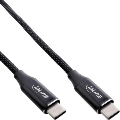 InLine MAGNETIC USB-C Ladekabel, magnetisches Kabel, magnetischer Mantel, USB-C