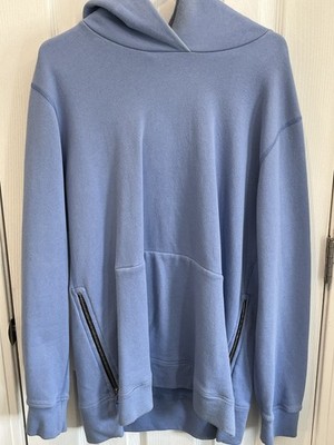 John Elliott Hoodie Sweatshirt Men s - Size 4 Large - Light Blue