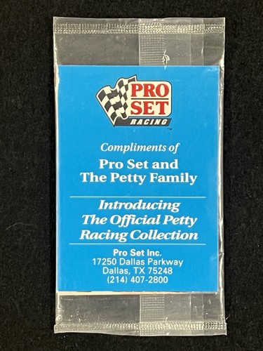 1991 Pro Set Petty Family Prototypes Factory Sealed Set (P1-4) - Picture 1 of 2