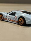 2021 HOT WHEELS '67 FORD GT40 MK.IV GULF #9 BLUE 1:64 DIECAST 3" CAR W/ ORANGE — photo 9