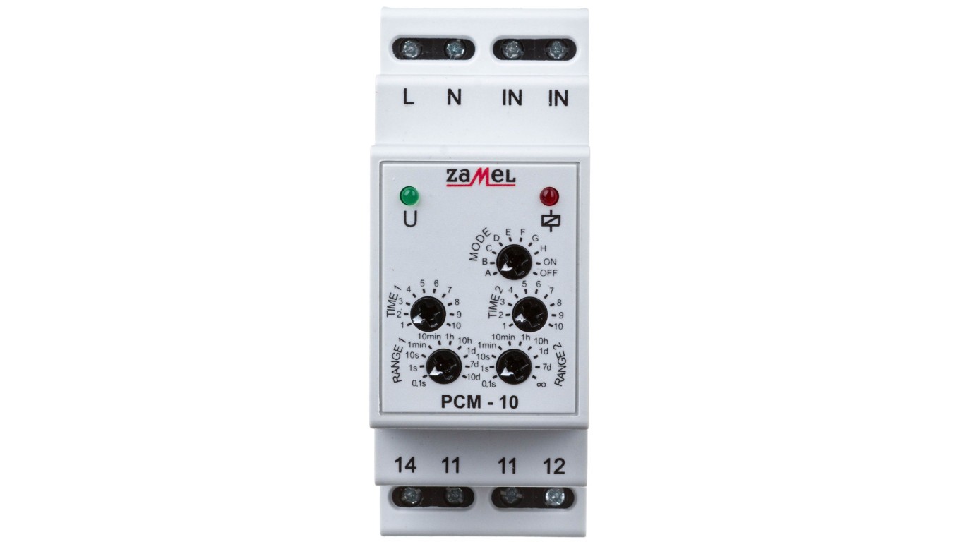 1P 16A timing relay 0.1sec-10day 230V AC EXTA EXT10000085