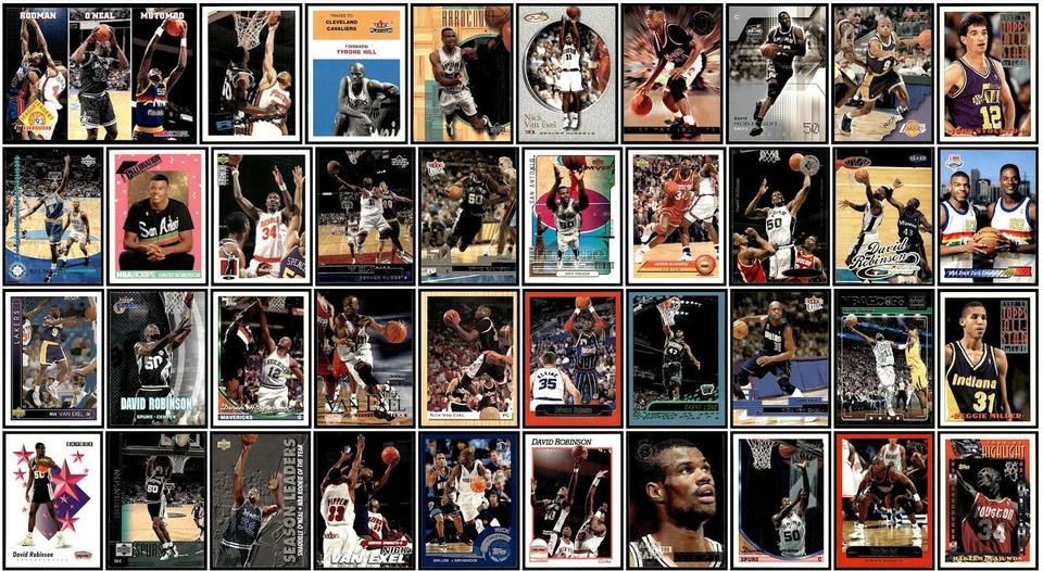 Lote mixto de 93 tarjetas deportivas de baloncesto 1989-2020 Atlanta Hawks Foto 2 de 3