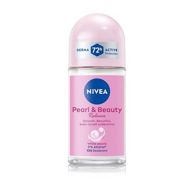NIVEA Women Deodorant Roll onPearl & Beauty for Eventoned Smooth Underarm 50ml,