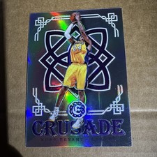 2016-17 Basketball Kobe Bryant Panini Excalibur Silver Prizm Crusade Pre-Owned