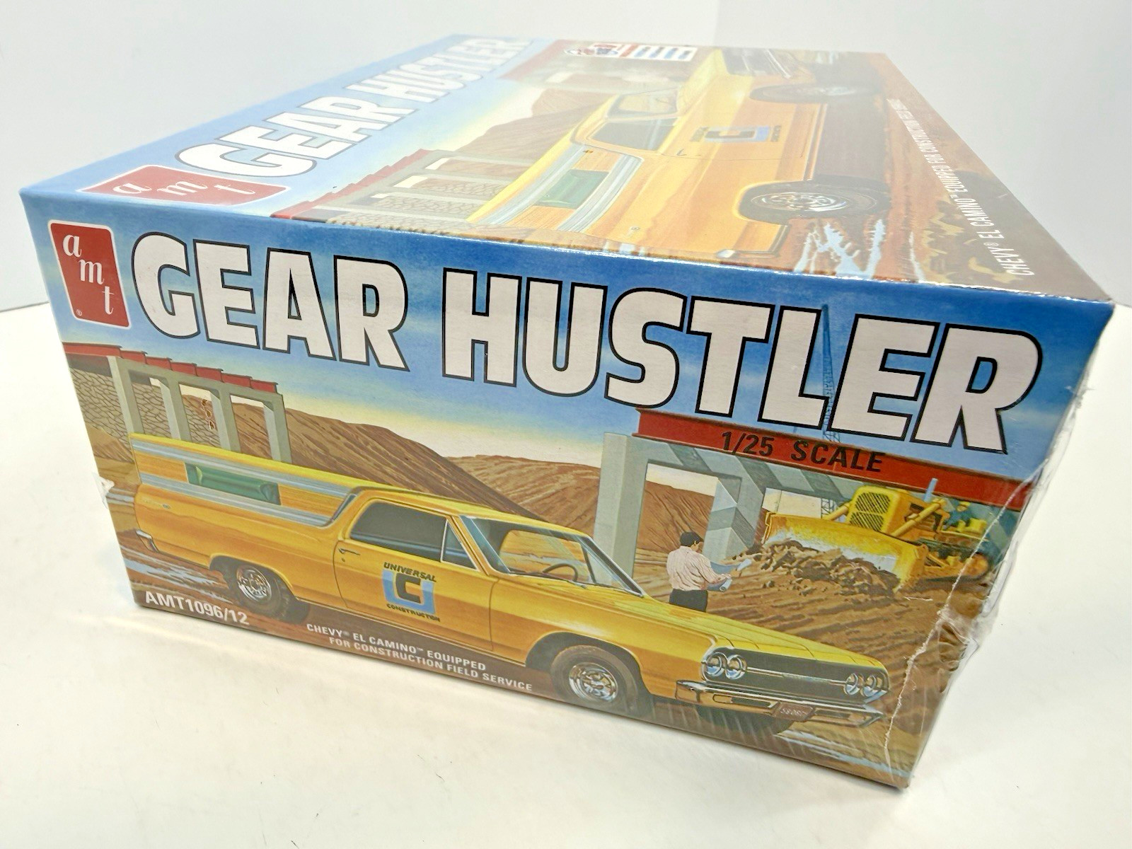 AMT Gear Hustler '65 Chevy El Camino 1096 Plastic Model 1/25 Kit FACTORY SEALED! - Thumbnail 5