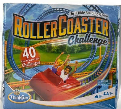 ThinkFun Roller Coaster Challenge Thrill Ride Building Game Stem Toy Sealed NEW