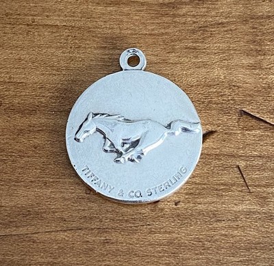RARE 1964 TIFFANY & CO STERLING SILVER FORD MOTOR CO MUSTANG INTRODUCTION MEDAL