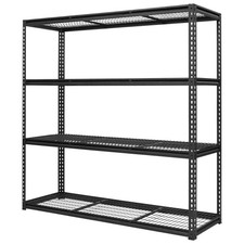 Buffalo Pro Heavy Duty Wire Rack 1820mm Storage Shelving Garage Workshop Steel