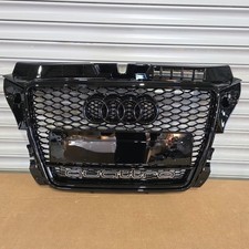 Honeycomb Grille for Audi A3 / S3 8P 2008-2012 Facelift Q Mesh Grill Gloss Black