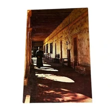 Postcard Mission Santa Barbara Santa Barbara California Chrome A44