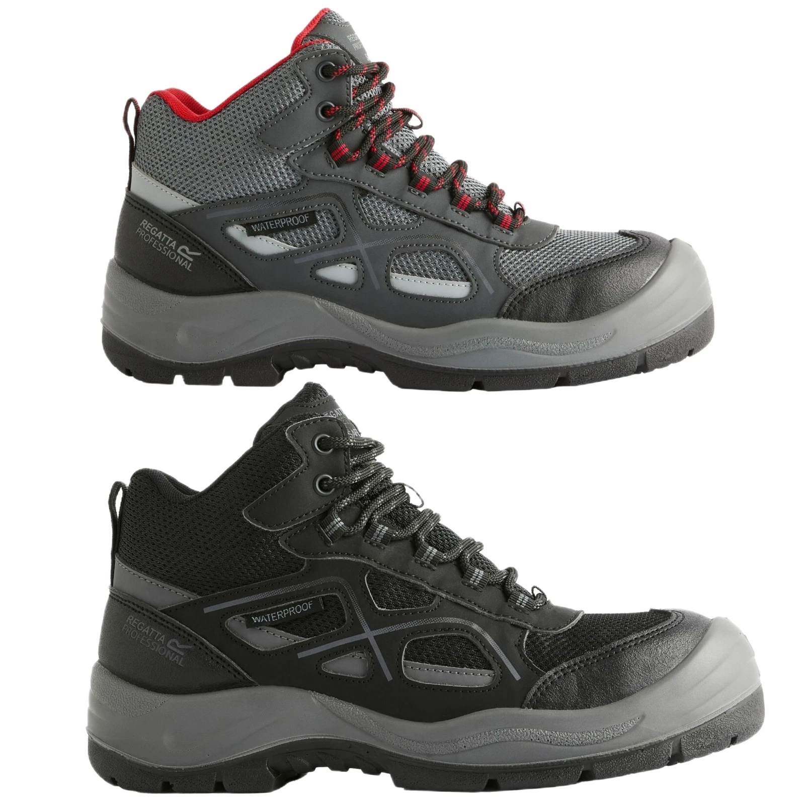 Mens Regatta Limestone S6 Waterproof Safety Steel Toe Cap Boots Sizes 7 to 12