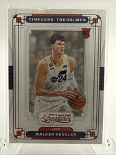 2022-23 Panini Chronicles Timeless Treasures #355, WALKER KESSLER RC /149, Jazz