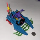 Footski Leech Patrol Vehicle 100% Complete TMNT 1989 Playmates Vintage