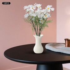 For Home Decor 10 Pacs 8.7inch Artificial Flowers Silk Daisy Artificial Flower