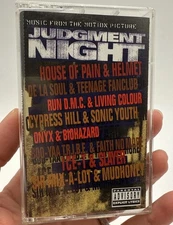 JUDGMENT NIGHT Cassette Tape Movie Soundtrack Run DMC Cypress Hill House of Pain