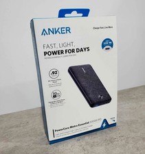 Anker PowerCore Metro Essential 20000mAh 20W PD - USB-A USB-C - Black