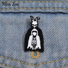 Science Fiction Film Enamel Pins Custom Movie Character Brooches Lapel Badges Pu