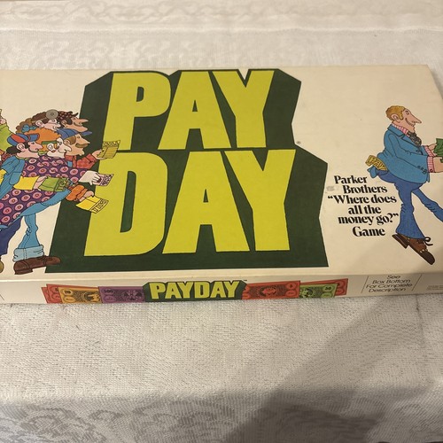 Vintage Parker Brothers Pay Day Brettspiel 1975  - Bild 1 von 6