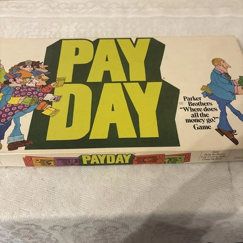 Vintage Parker Brothers Pay Day Board Game 1975