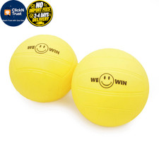 Aolowewin Spike Replacement Balls 2-Pack , Deep Grooves 3.5-inch, Yellow