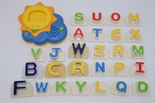 LEAPFROG Sunshine Fridge Phonics Magnetic Alphabet Letters Tested Works
