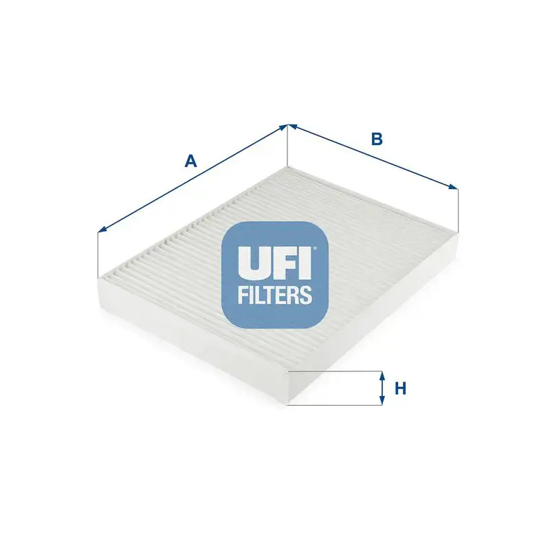 Cabin filter Particulate Filter 53.312.00 UFI for CHRYSLER DODGE LANCIA - Image 2