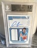 2019-20 National Treasures Cameron Johnson UNC Patch Auto /99  BGS 9.5/10