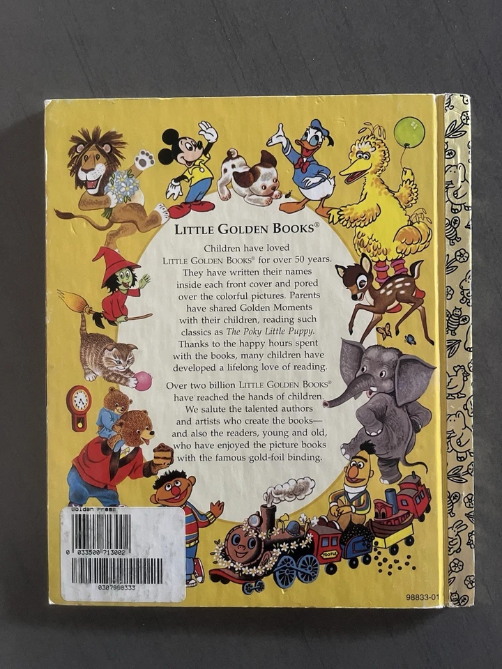 Vintage Little Golden Book Walt Disney Mickey & Friends Let’s Go To The Airport - image 2 of 4