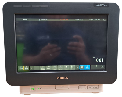 #ad PHILIPS INTELLIVUE MX450 BEDSIDE ANESTHESIA PATIENT MONITOR $399.00