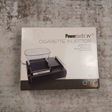 POWERMATIC IV 4 ELECTRIC CIGARETTE ROLLING MACHINE INJECTOR NOT TESTED