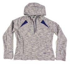 Under Armour Hoodie Womens Large Semi Fitted Coldgear Charged Storm 1239241