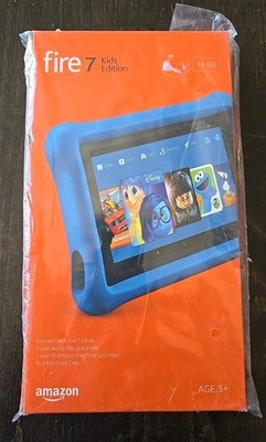Amazon Fire 7 Kids Edition (7th Generation) 16GB, 7In - Blue New