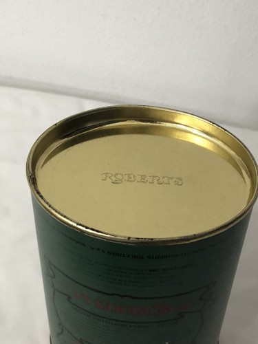 ROBERTS BOROTALCO SCATOLA TALCO 500 gr vuota - MANETTI - VINTAGE - Foto 5 di 17