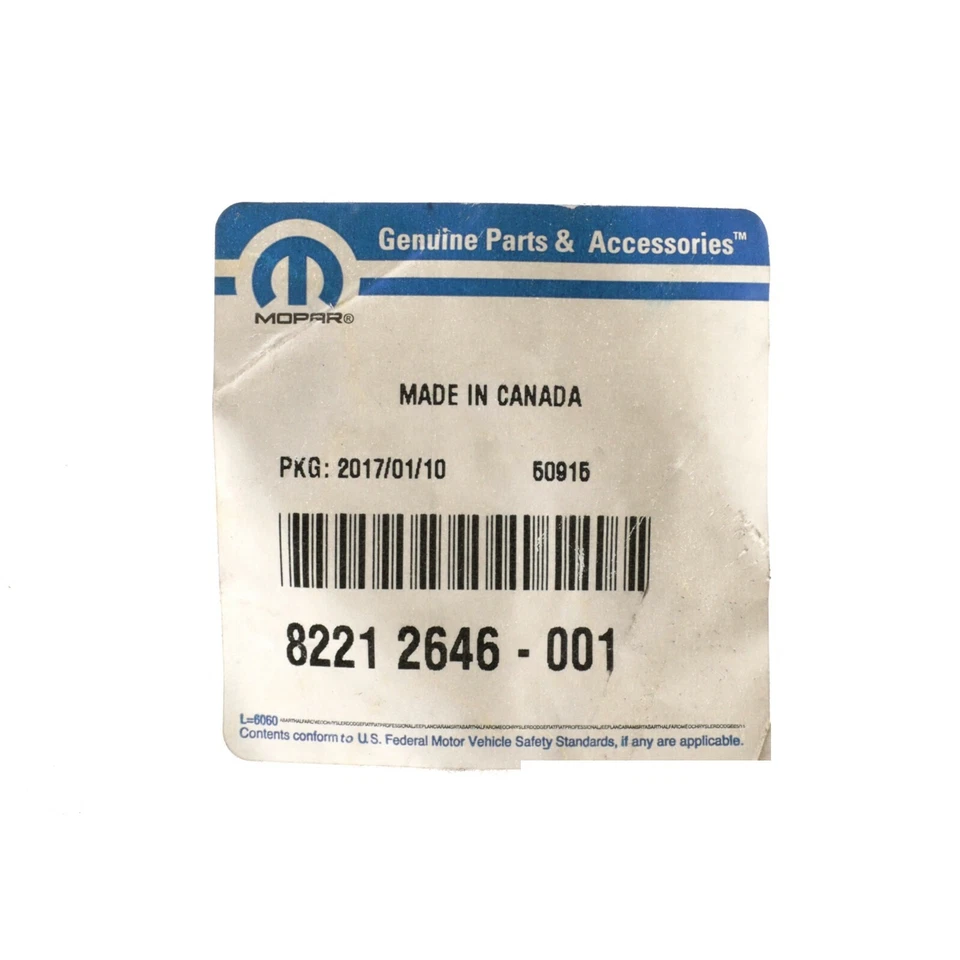 2007-2017 Jeep Compass Patriot Rear Molded Cargo Tray Liner Mat MOPAR GENUINE OE - Изображение 3 из 3