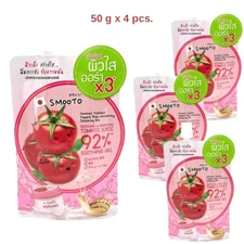 Gel Soothing 1.76 oz Moisturizer 50 ml Fl Moisturizer Tomato Yogurt Smooto 4 Pcs