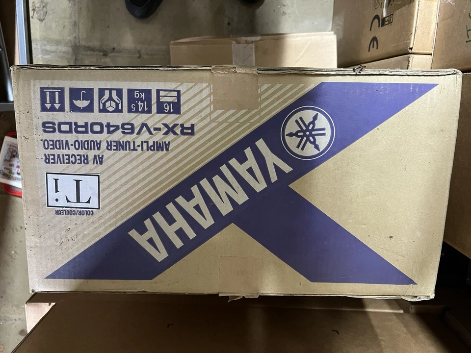 Yamaha RX-V640RDS 6.1 Titanium AV Receiver Tuner Audio Video New Factory Boxed - Image 4 of 4