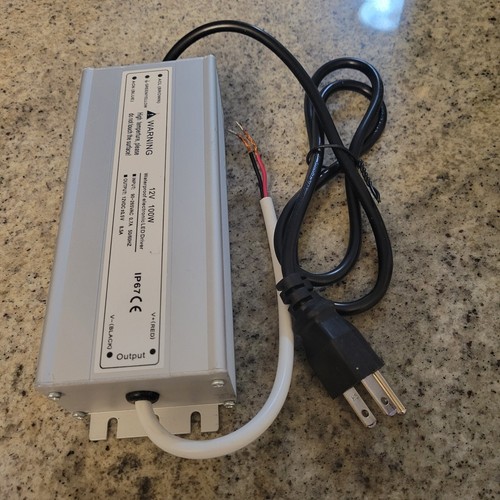 LED Driver 100 Watts Waterproof IP67 Power Supply Transformer Adapter AC to DC - Picture 3 of 6