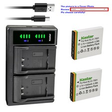 Kastar Battery LTD2 Charger for Kodak KLIC-7001  Kodak EasyShare MX1063 Camera