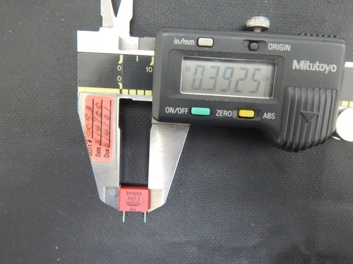 WIMA FKP3-100PF-630V-5% POLYPROPYLENE FILM CAPACITOR 100PF 630V 5% RADIAL - 50PC - Picture 2 of 5