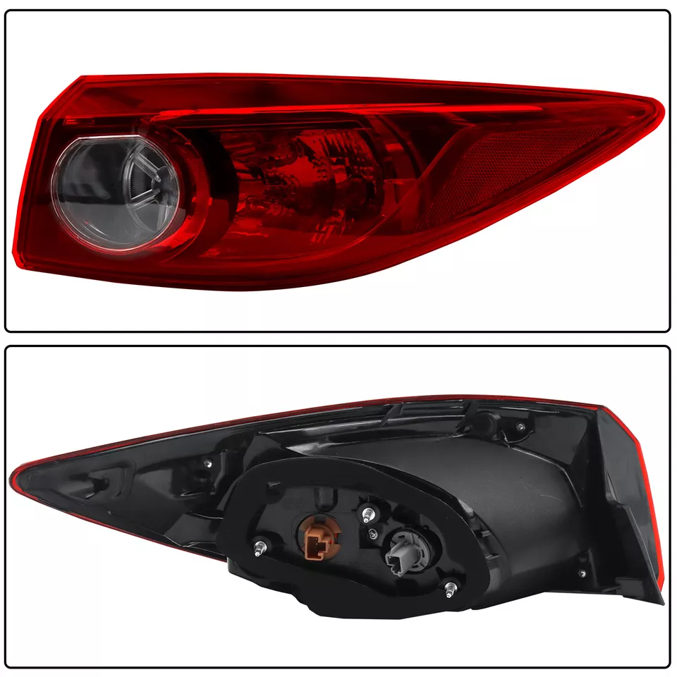 Reemplazo de lámpara de luz trasera exterior lado derecho para Mazda 3 2014-2018 sedán Foto 3 de 4